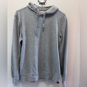 Faherty Heather Gray Hoodie